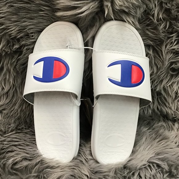 Champion | Men's | Flip Flop | White | Super Slide - Picture 5 of 6